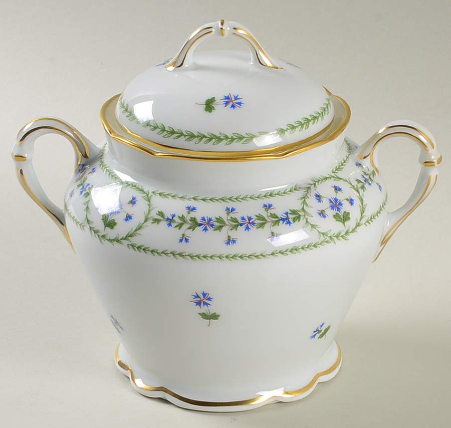 Barbeaux Sugar Bowl & Lid by Bernardaud-1