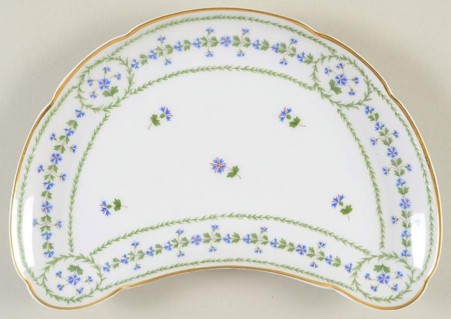 Barbeaux Crescent Salad Plate by Bernardaud-1