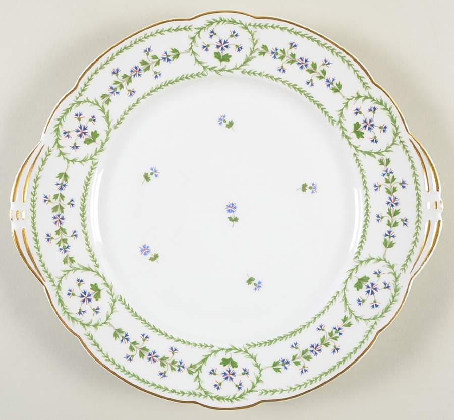 Barbeaux Handled Cake Plate by Bernardaud-1