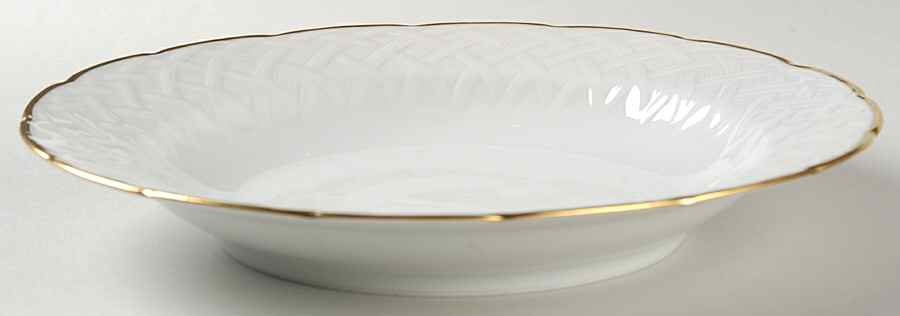 Baudelaire Large Rim Soup Bowl by Bernardaud-1