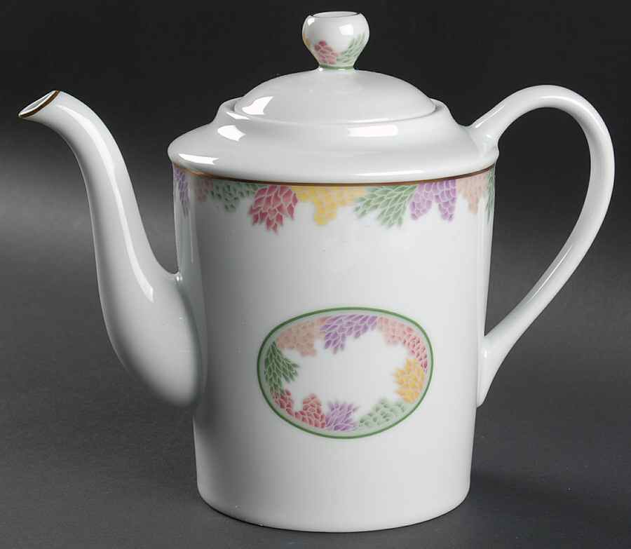 Bel Ami Coffee Pot & Lid by Bernardaud-1