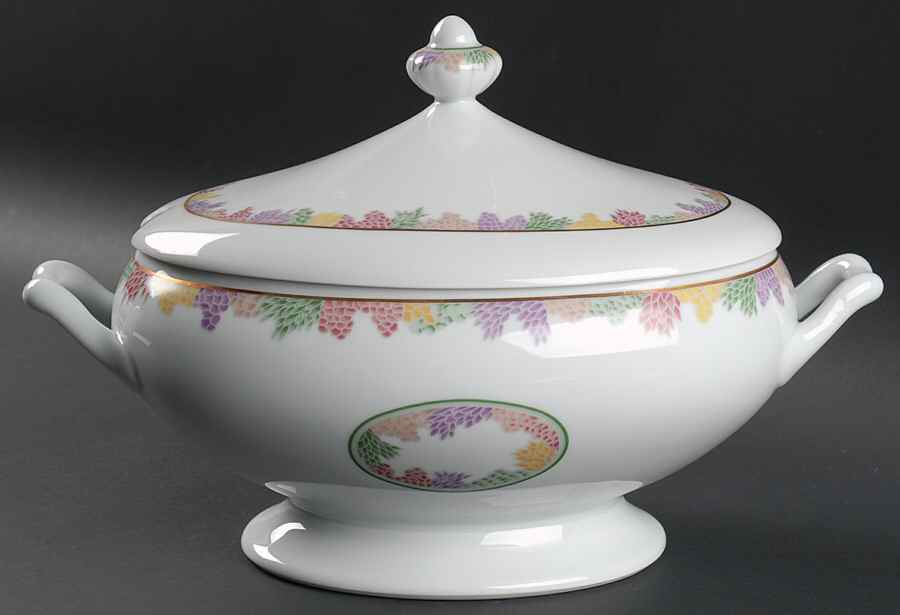 Bel Ami Tureen &  Lid by Bernardaud-1