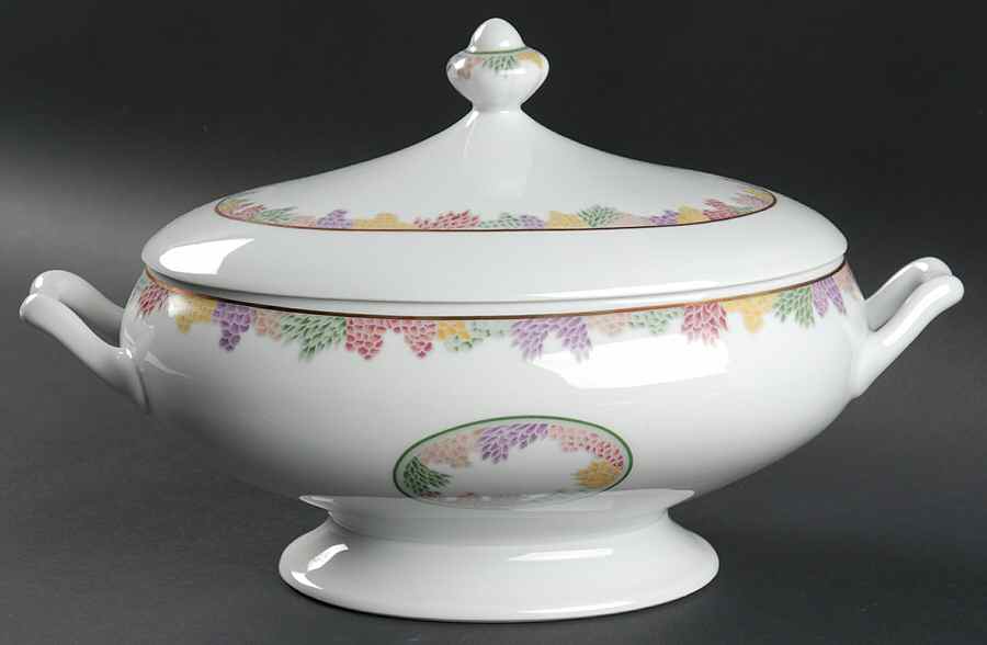 Bel Ami Oval Covered Vegetable by Bernardaud-1