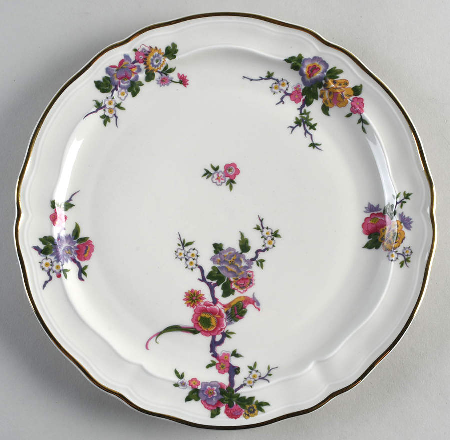 Bengali (Cream, Regence) Luncheon Plate by Bernardaud-1