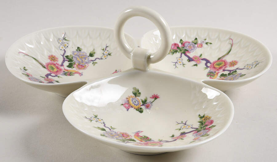 Bengali (Cream, Regence) 3-Part Relish by Bernardaud-1