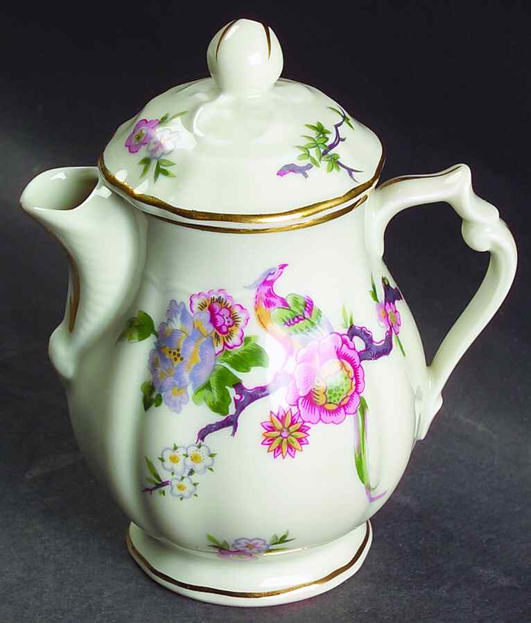 Bengali (Cream, Regence) Creamer & Lid by Bernardaud-1