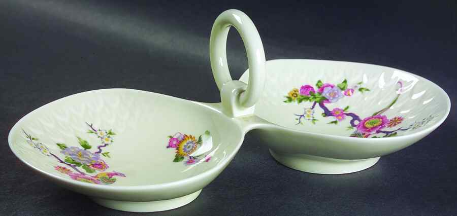 Bengali (Cream, Regence) 2-Part Relish by Bernardaud-1
