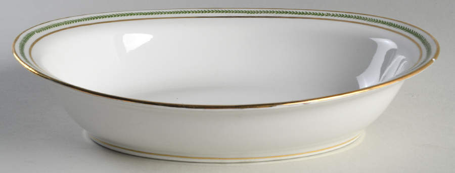 BER1 10" Oval Vegetable Bowl by Bernardaud-1