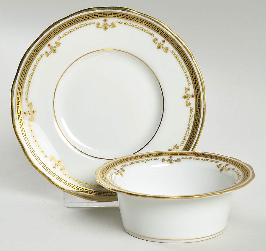 BER10 Ramekin & Saucer Set by Bernardaud-1