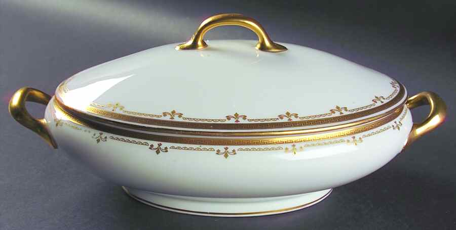 BER10 Oval Covered Vegetable by Bernardaud-1