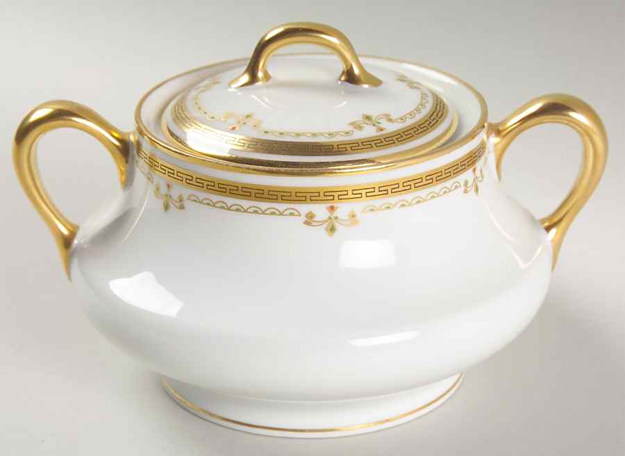 BER10 Sugar Bowl & Lid by Bernardaud-1