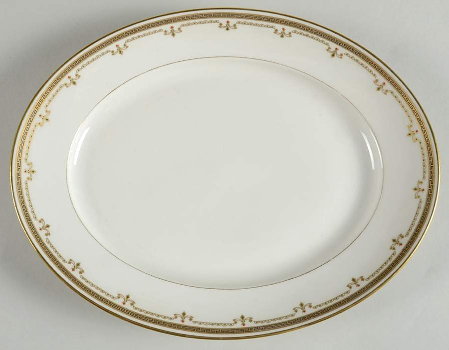 BER10 11" Oval Serving Platter by Bernardaud-1