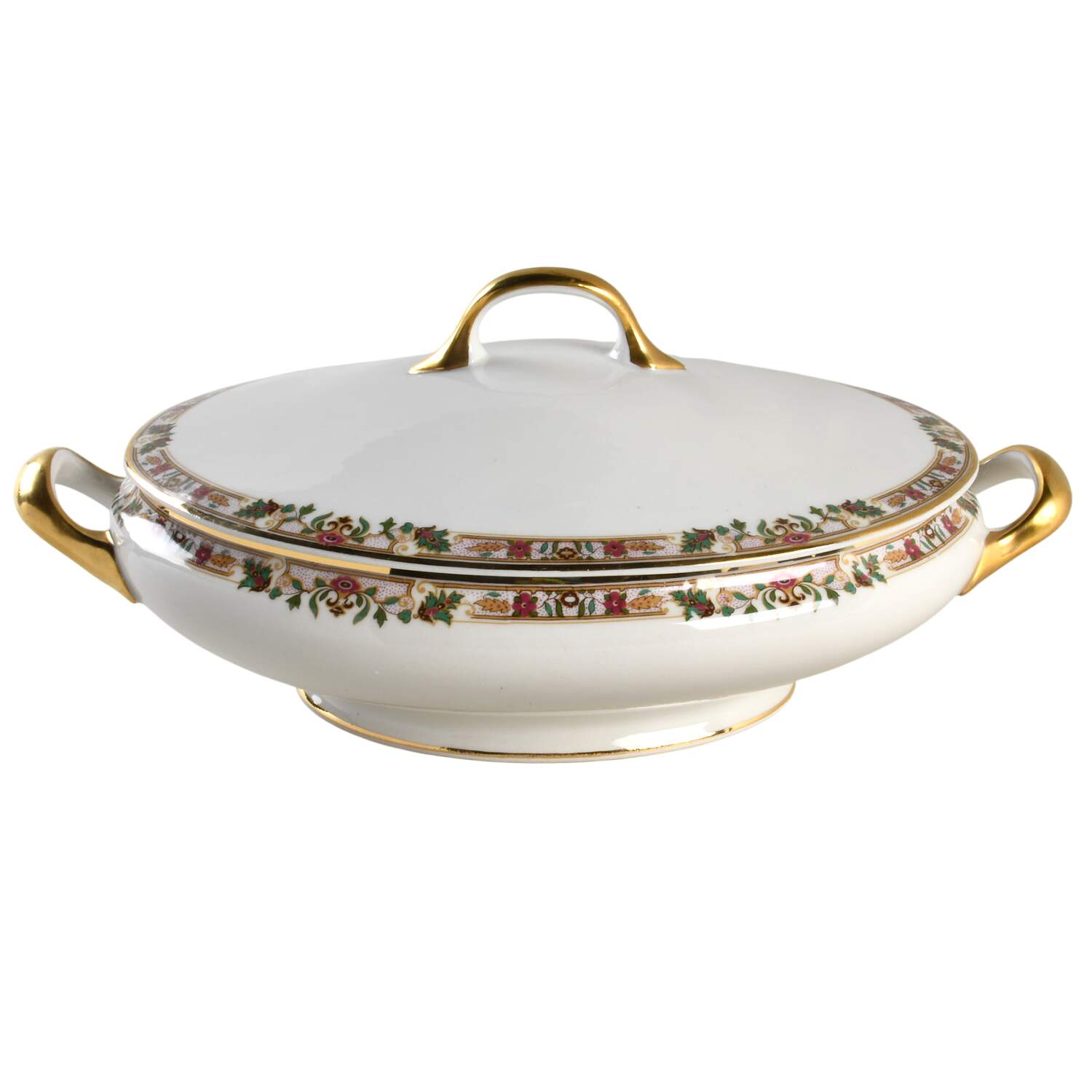 BER104 Oval Covered Vegetable by Bernardaud-1