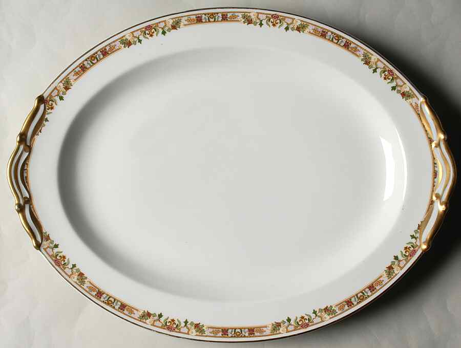 BER104 15" Oval Serving Platter by Bernardaud-1