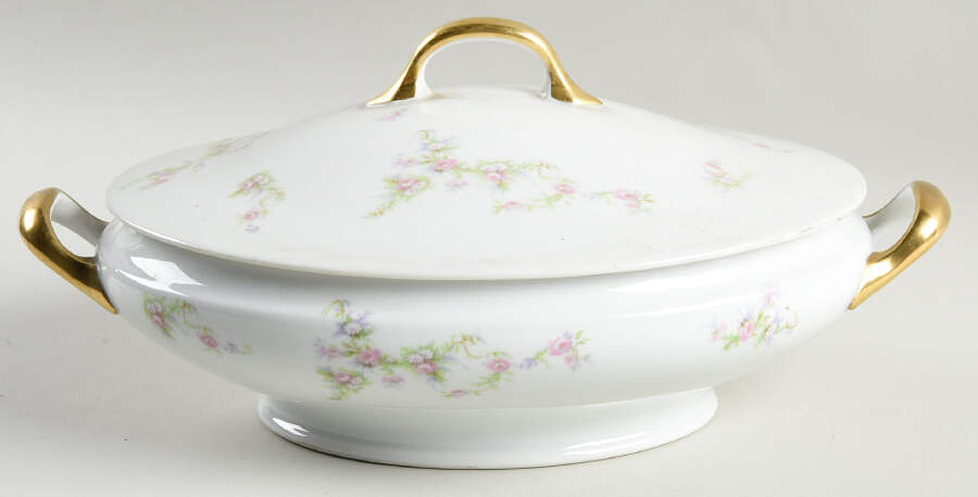 BER114 Oval Covered Vegetable by Bernardaud-1