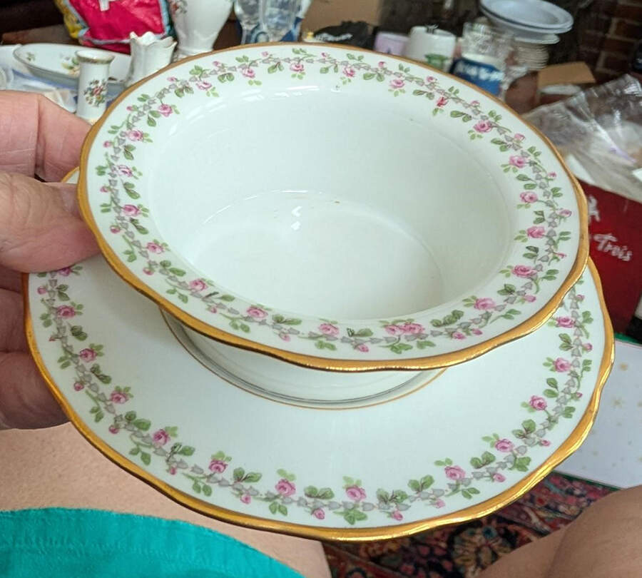 BER119 Ramekin & Saucer Set by Bernardaud-1