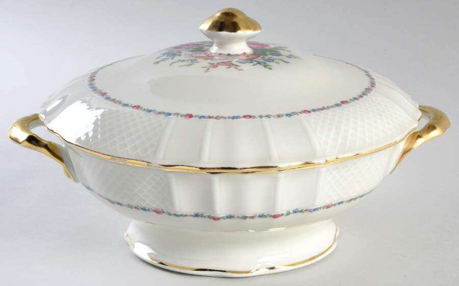 BER124 Round Covered Vegetable by Bernardaud-1