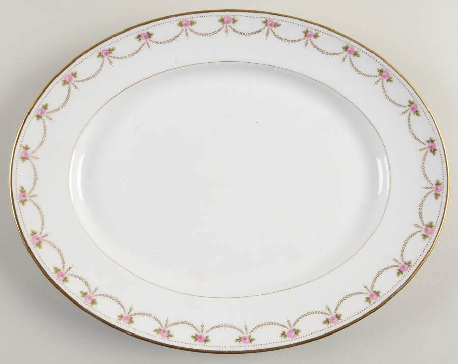 BER126 13" Oval Serving Platter by Bernardaud-1
