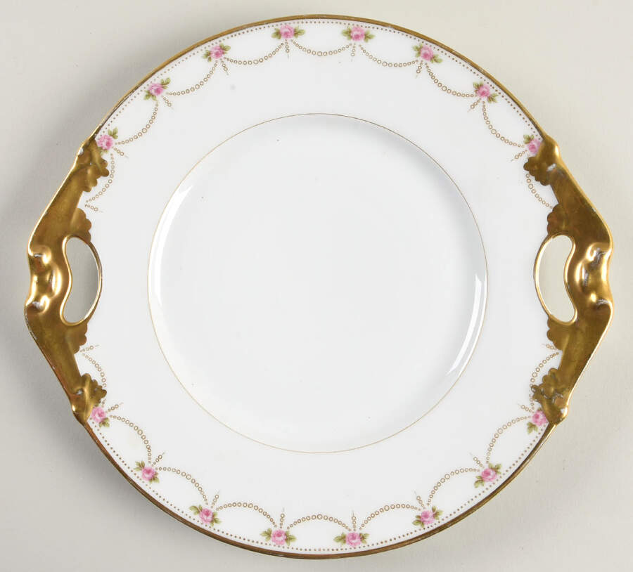 BER126 Handled Cake Plate by Bernardaud-1