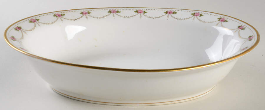 BER126 10" Oval Vegetable Bowl by Bernardaud-1