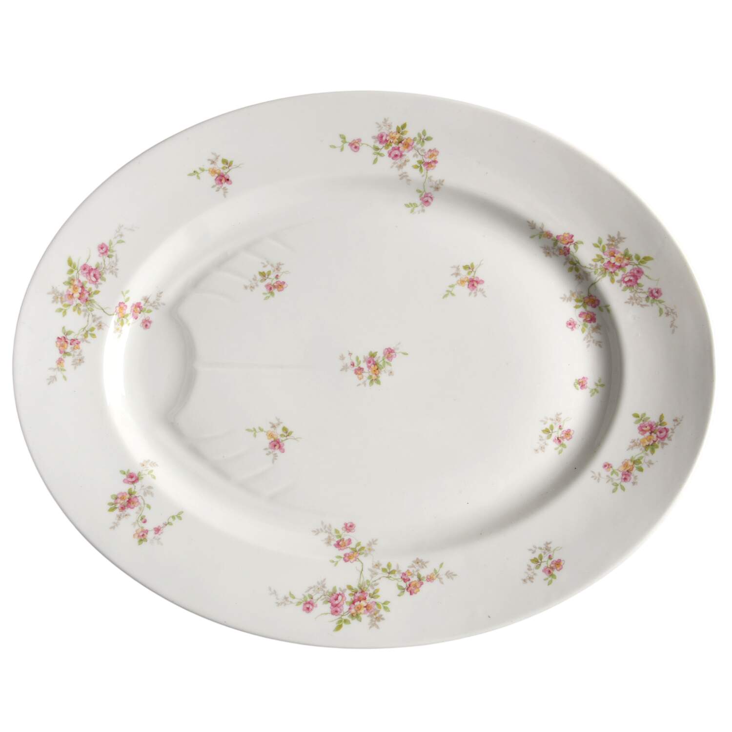BER130 17" Oval Serving Platter by Bernardaud-1