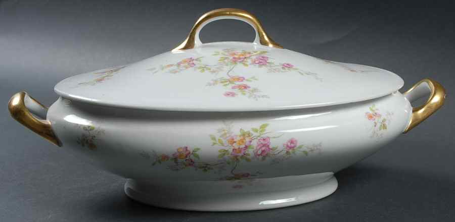 BER130 Oval Covered Vegetable by Bernardaud-1