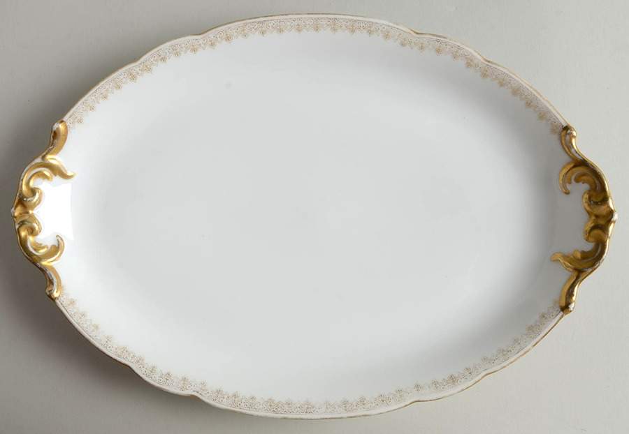 BER139 13" Oval Serving Platter by Bernardaud-1