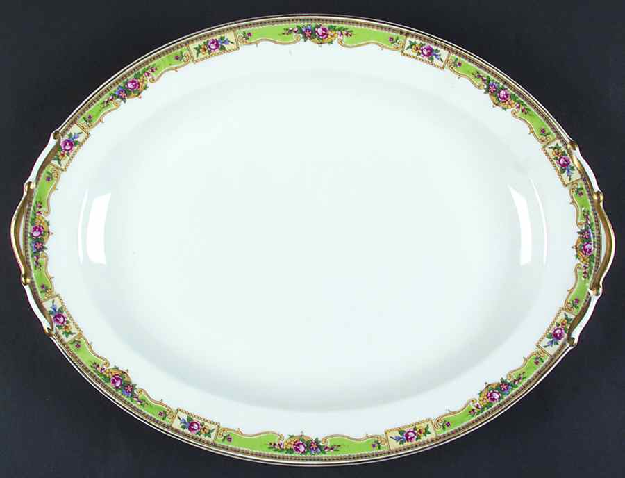 BER24 15" Oval Serving Platter by Bernardaud-1