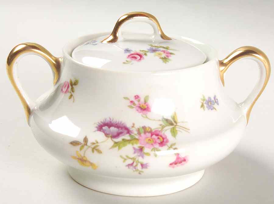 BER3 Sugar Bowl & Lid by Bernardaud-1