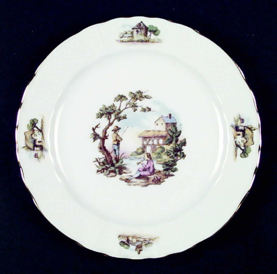 BER4 Salad Plate by Bernardaud-1