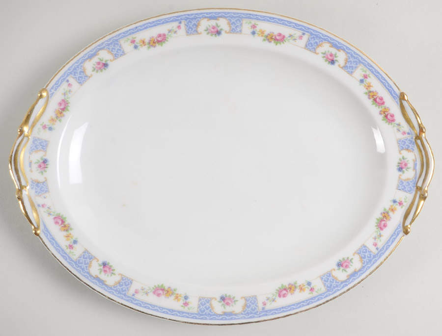 BER40 11" Oval Serving Platter by Bernardaud-1