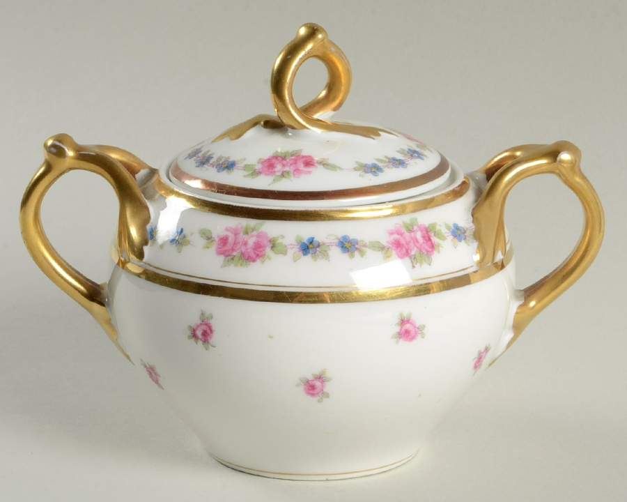 Fontenay, The Sugar Bowl & Lid by Bernardaud-1