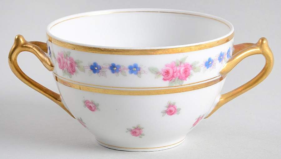 Fontenay, The Flat Bouillon Cup by Bernardaud-1