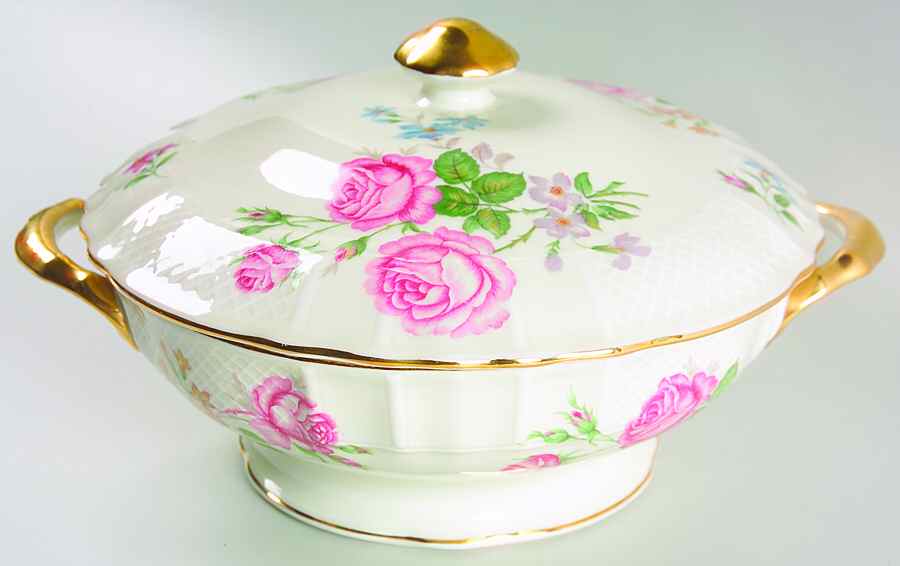 19566 Round Covered Vegetable by Bernardaud-1