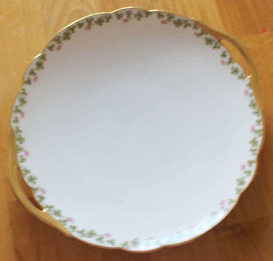 BER44 Handled Cake Plate by Bernardaud-1
