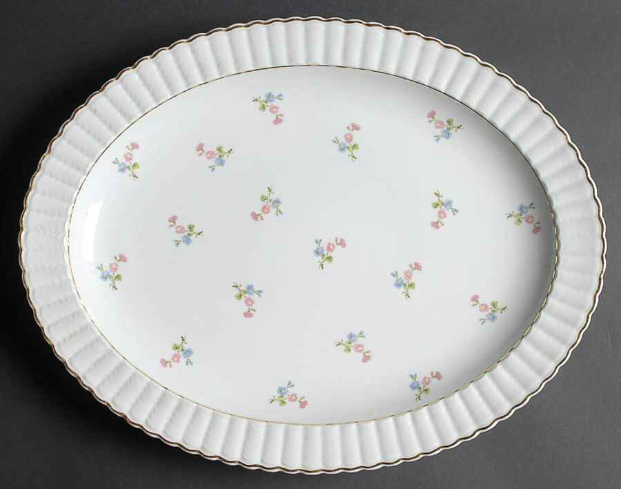 BER47 14" Oval Serving Platter by Bernardaud-1