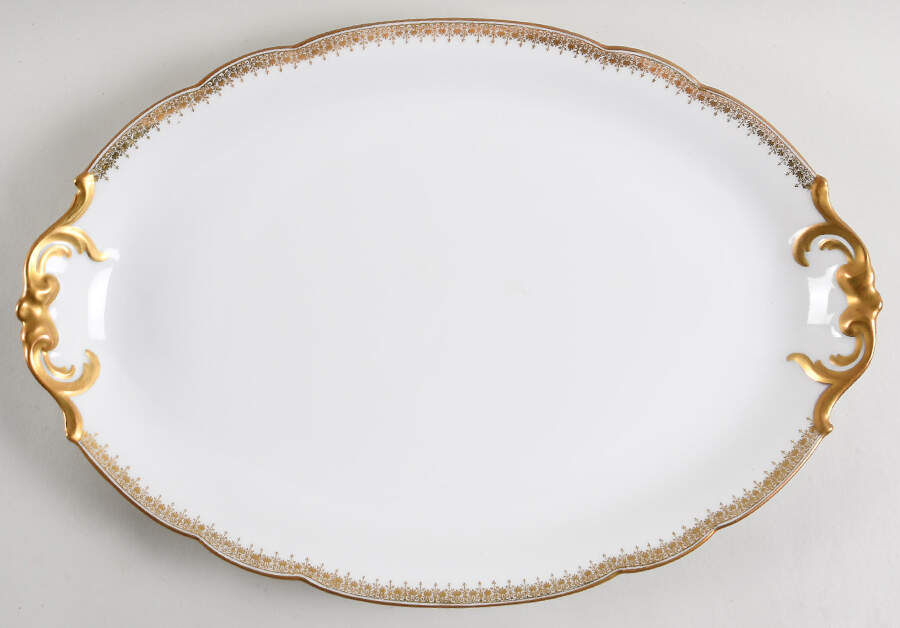 BER48 16" Oval Serving Platter by Bernardaud-1