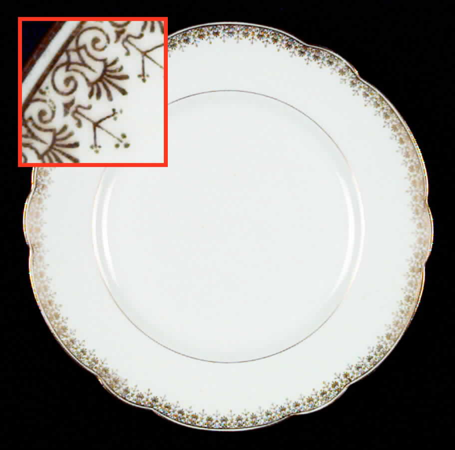 BER48 Luncheon Plate by Bernardaud-1
