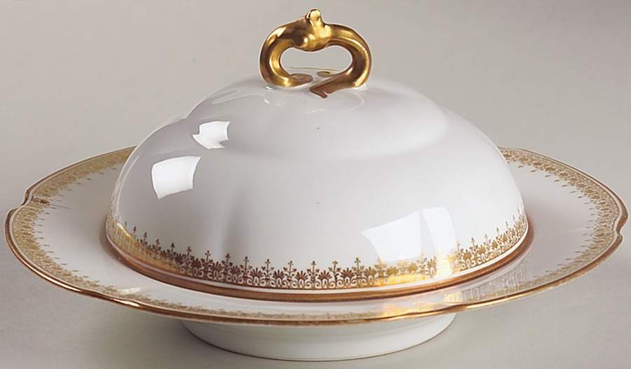 BER48 Round Covered Butter by Bernardaud-1