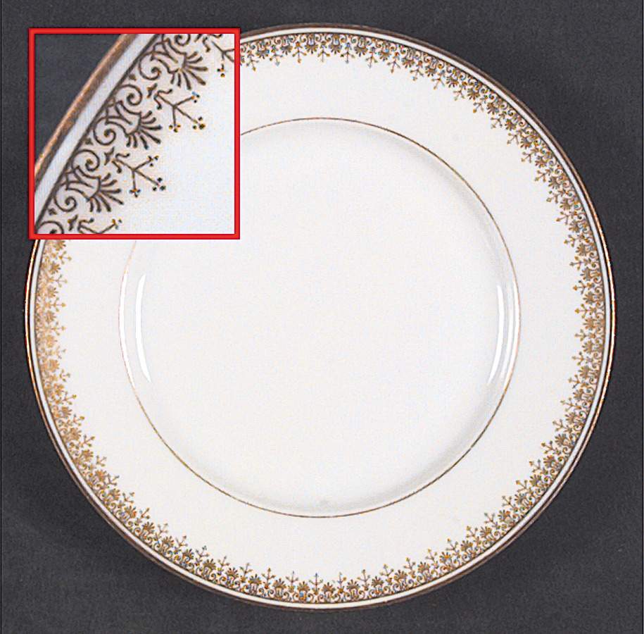 BER48 Bread & Butter Plate by Bernardaud-1