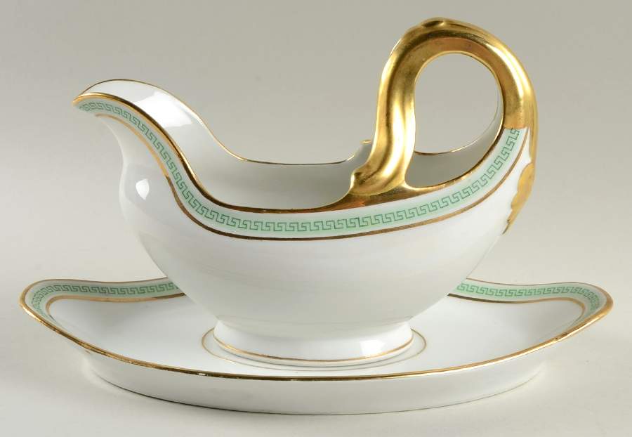 BER5 Gravy Boat & Underplate by Bernardaud-1