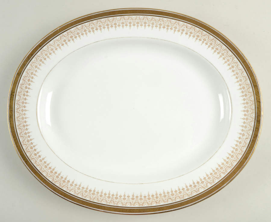 BER6 14" Oval Serving Platter by Bernardaud-1