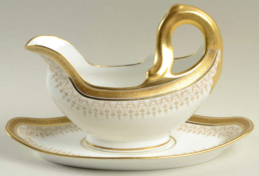 BER6 Gravy Boat & Underplate by Bernardaud-1