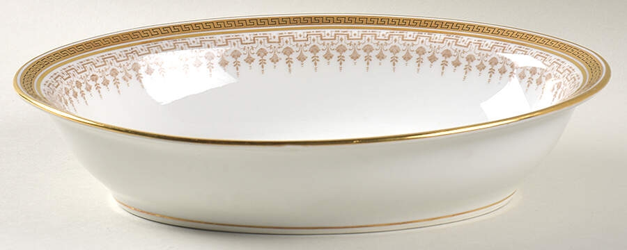 BER6 9" Oval Vegetable Bowl by Bernardaud-1