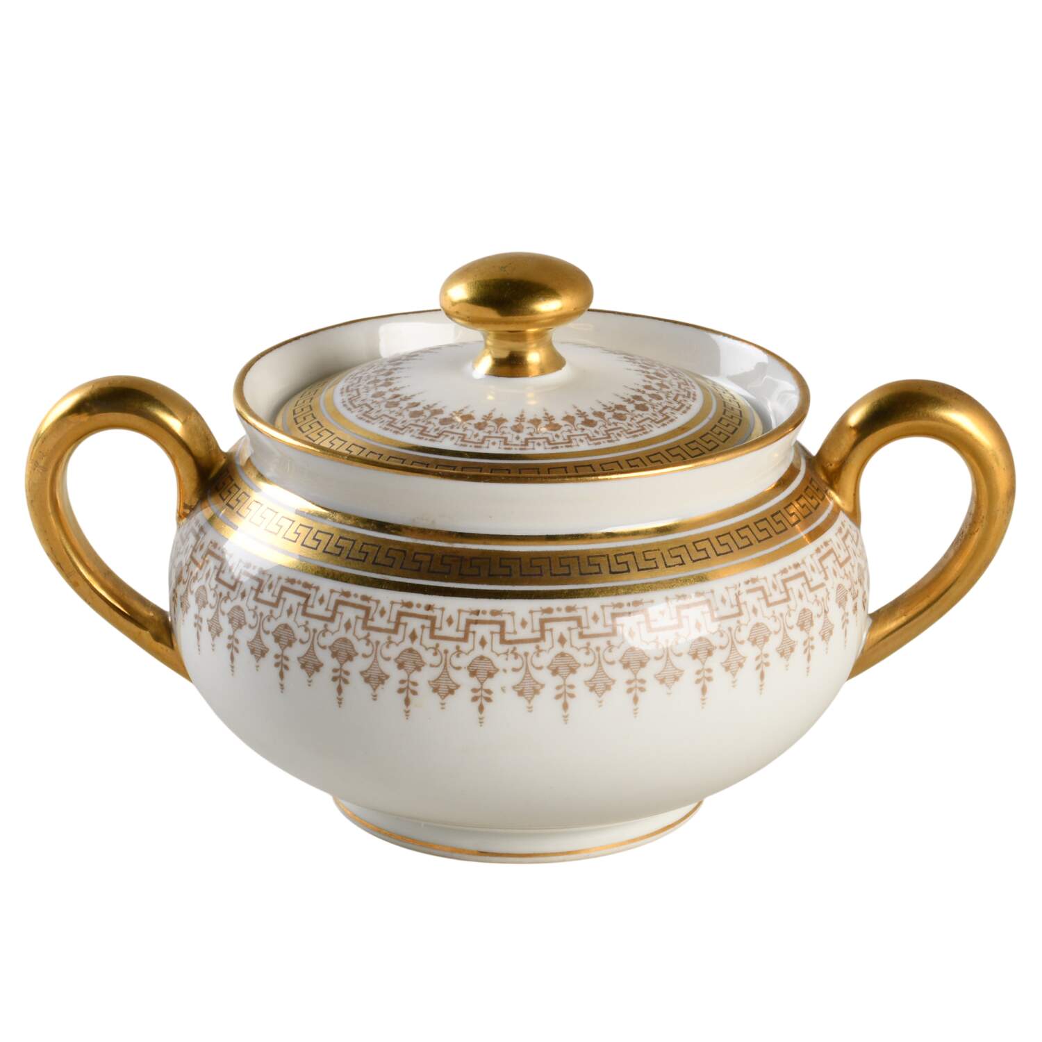 BER6 Sugar Bowl & Lid by Bernardaud-1