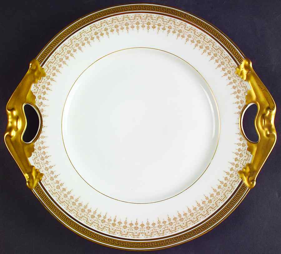 BER6 Handled Cake Plate by Bernardaud-1