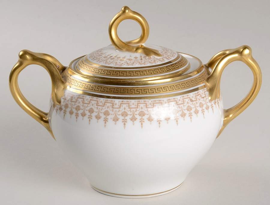 BER6 Sugar Bowl & Lid by Bernardaud-1