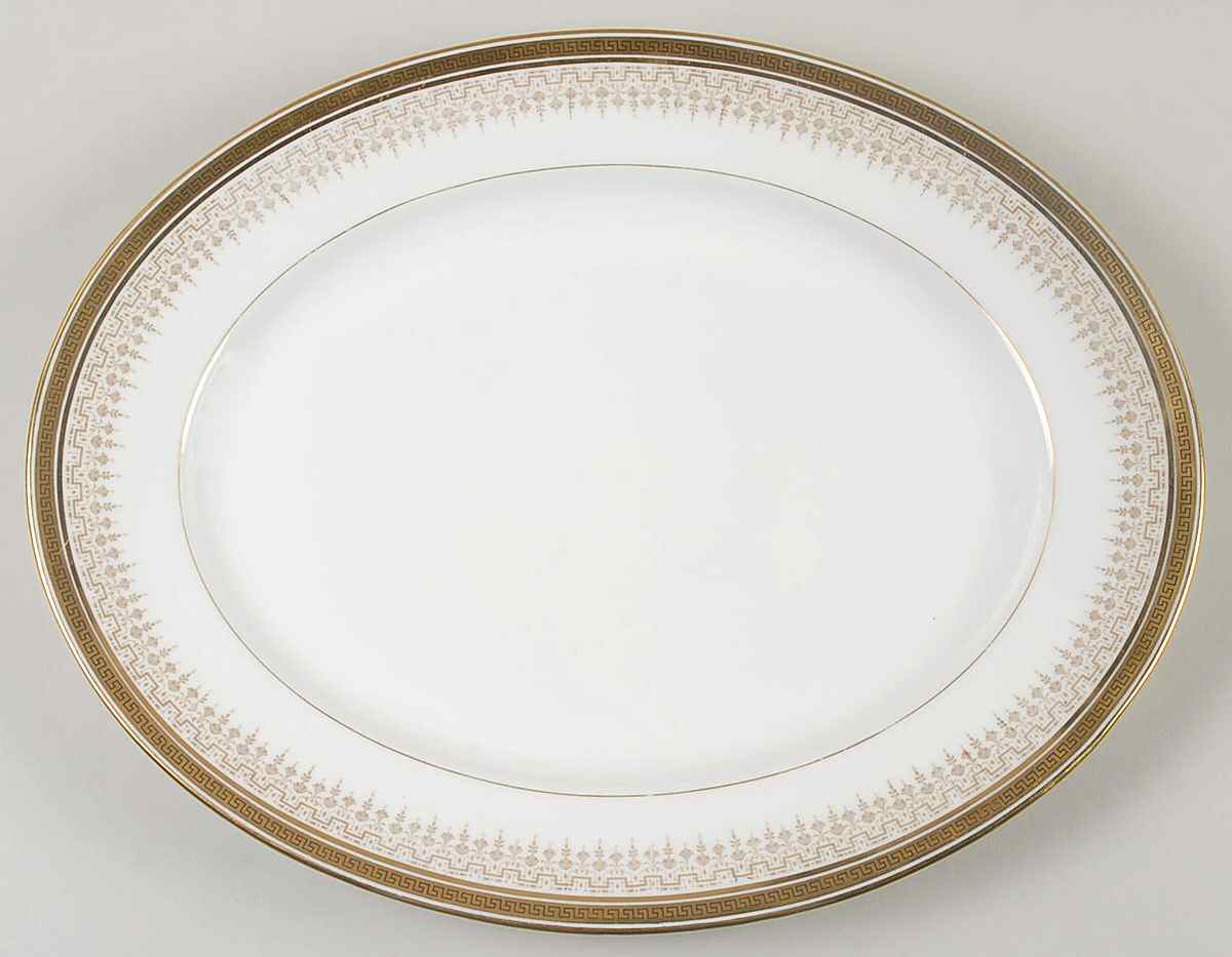 BER6 15" Oval Serving Platter by Bernardaud-1