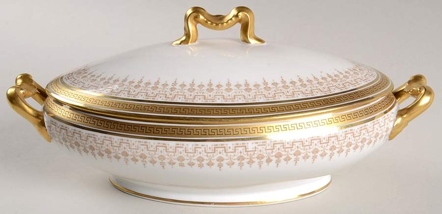 BER6 Oval Covered Vegetable by Bernardaud-1
