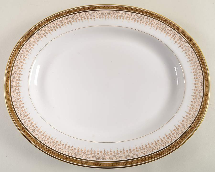 BER6 14" Oval Serving Platter by Bernardaud-1